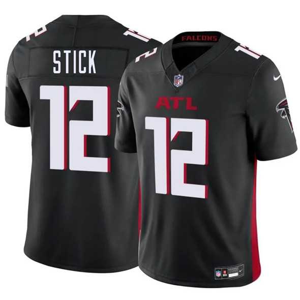 Men & Women & Youth Atlanta Falcons #12 Easton Stick Black 2025 F.U.S.E. Vapor Untouchable Limited Stitched Jersey,We sell and wholesale Men & Women & Youth Atlanta Falcons #12 Easton Stick Black 2025 F.U.S.E. Vapor Untouchable Limited Stitched Jersey on line form chian!